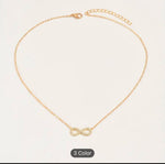Stainless Steel Jewelry Infinity Pendant Choker Necklaces for Women in Germany