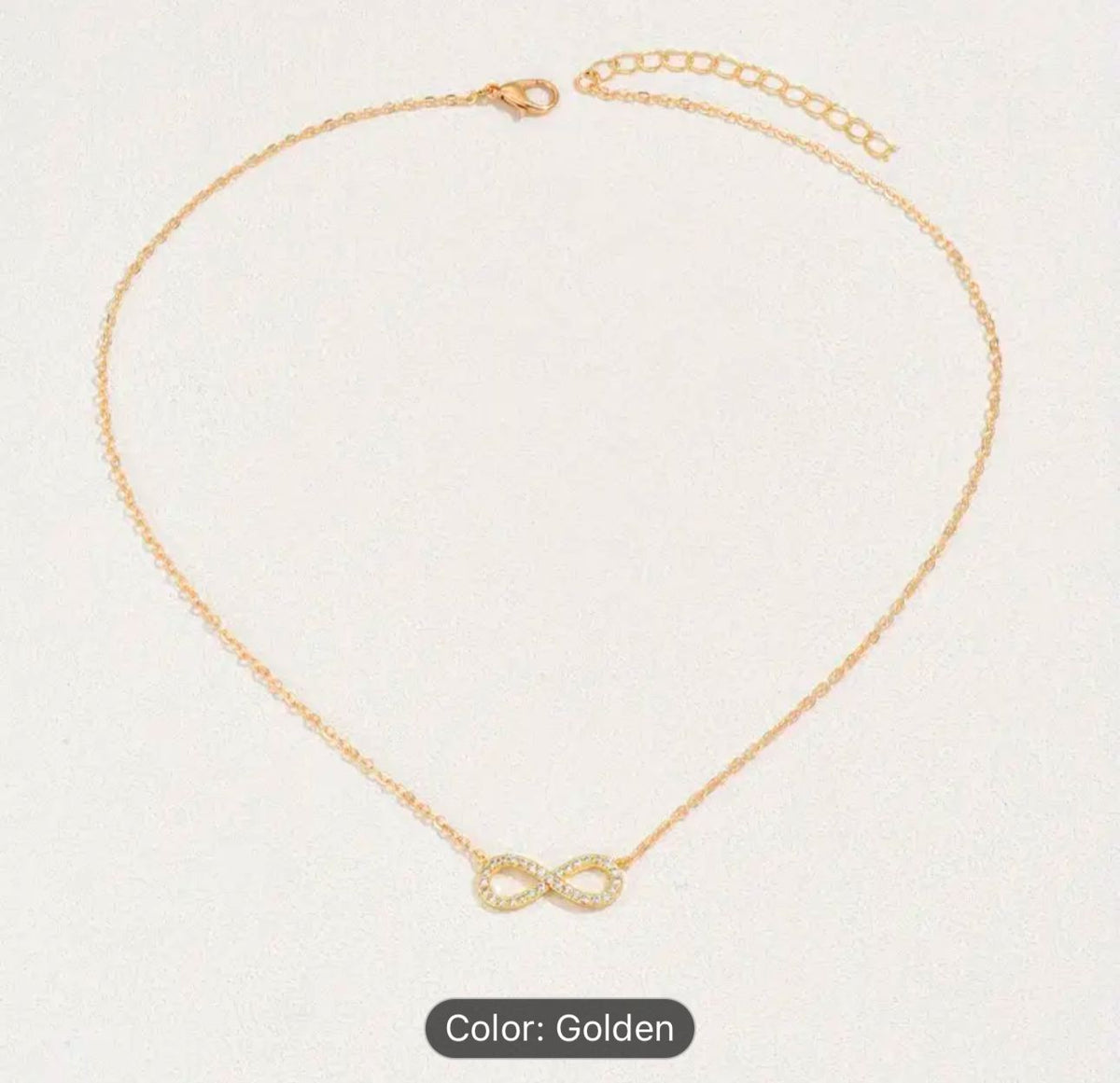 Stainless Steel Jewelry Infinity Pendant Choker Necklaces for Women in Germany