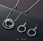 Fashion Silver jewelry set for women in Germany
