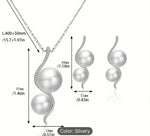Trendy Fashion Pendant Set with Chain