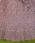 Exclusive Net Fabric Baby Pink Color Lehenga Choli in Germany