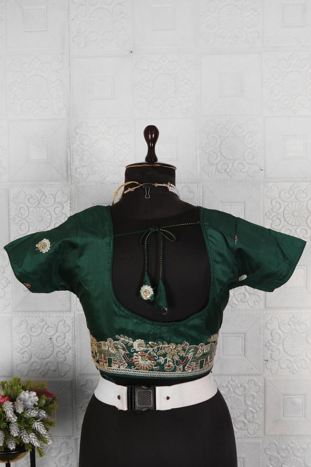 Unique Embroidered Organza Saree in Berlin