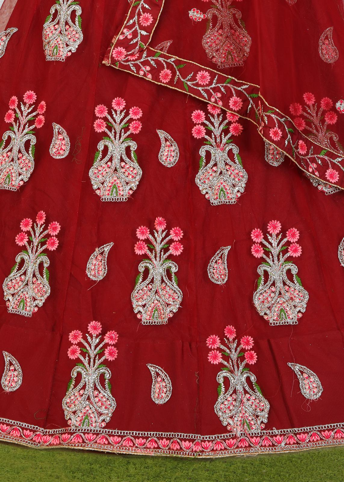 Beautiful Embroided net Lehanga in Germany