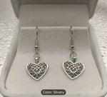 Filigree Heart Earrings in Germany