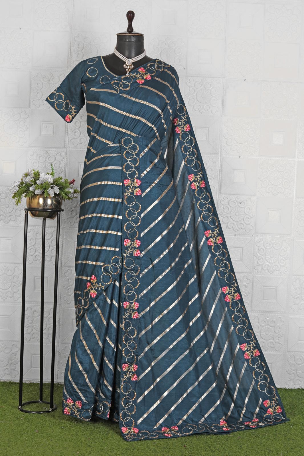 Women silk saree In Germany