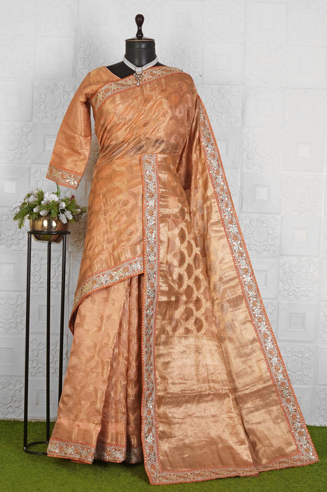 Woven Art Silk Saree in Munich