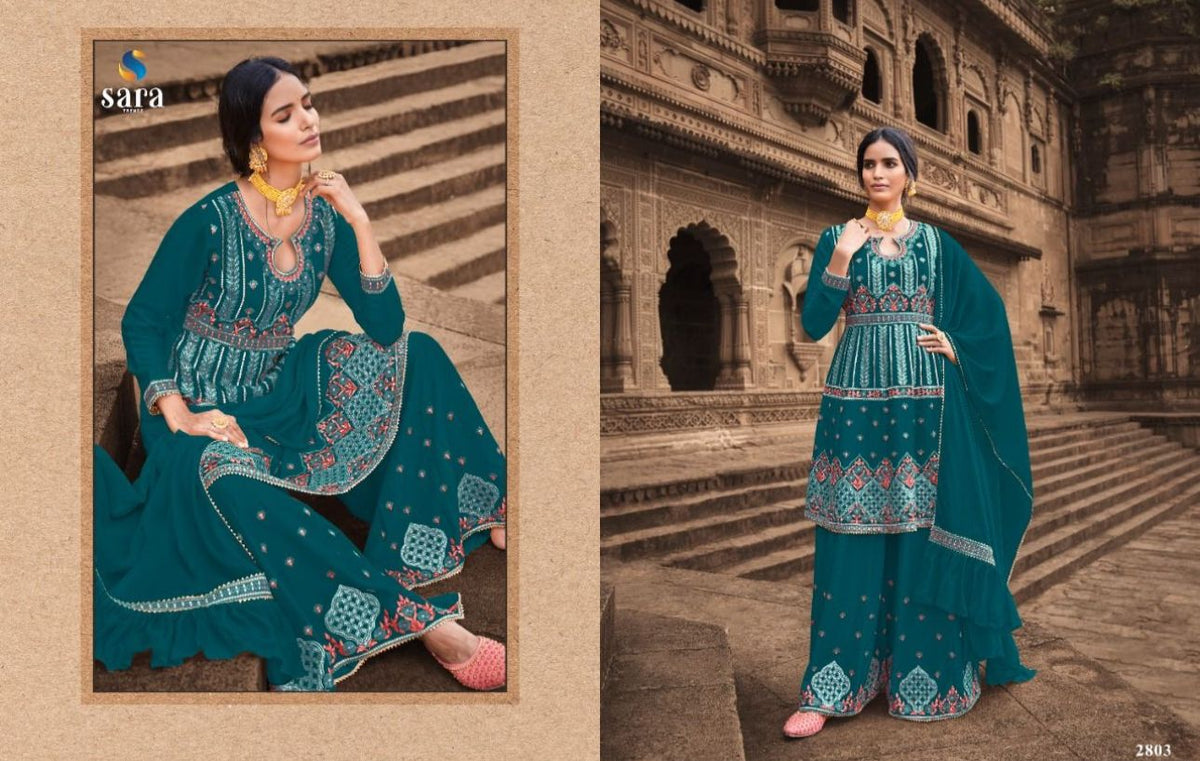 CHINNON EMBROIDERED SUIT SET IN MUNICH