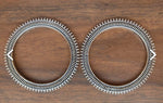 Sparking Gem Silver Plated Oxidised Bangles in Germany