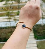 Handmade Evil Eye Size Adjustable Bracelet in Germany