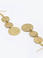 Circle Design Long Chain Necklace with Earring for Women and Girls in Munich