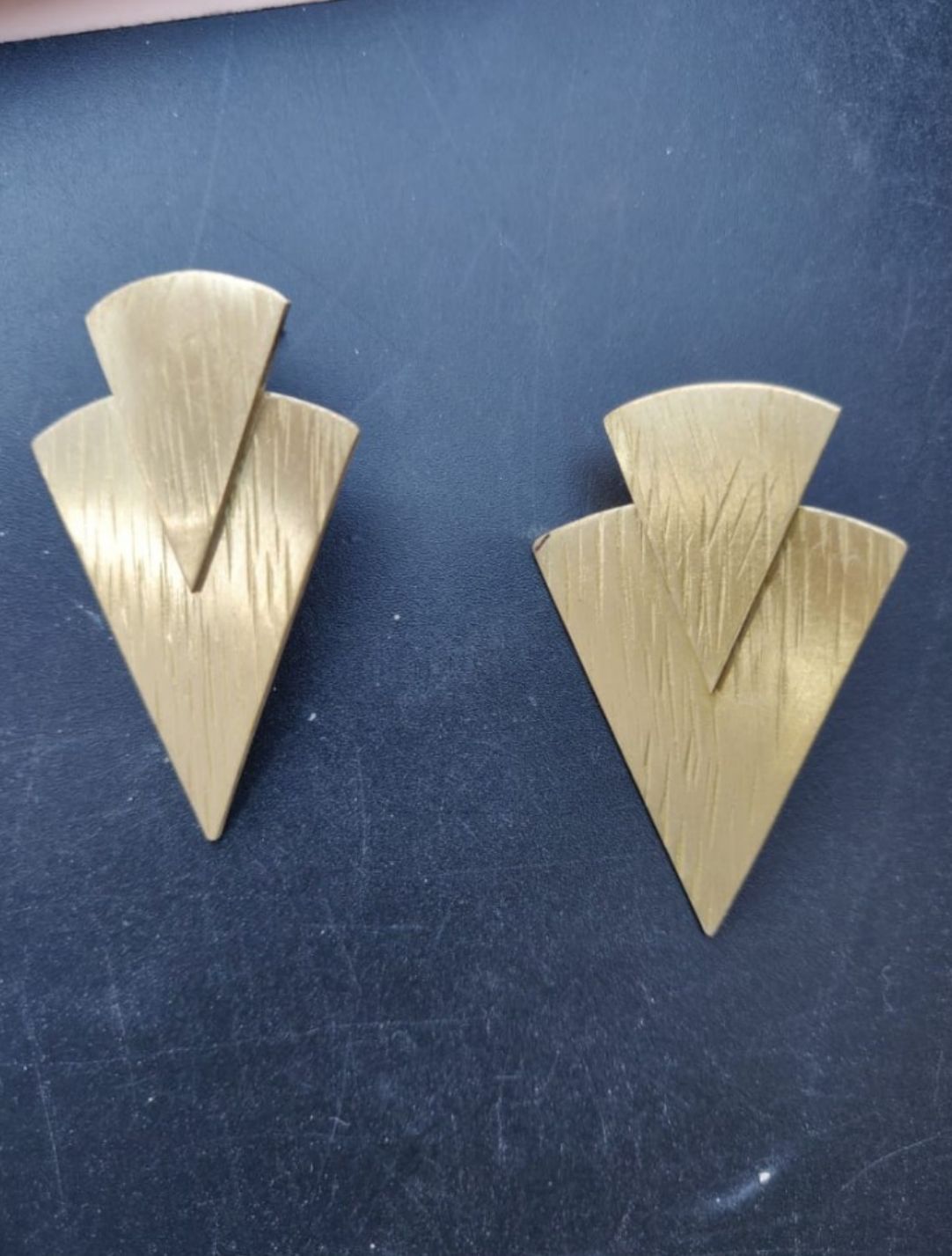 Premium Quality Brass gold plated earring design for girl and women in Munich