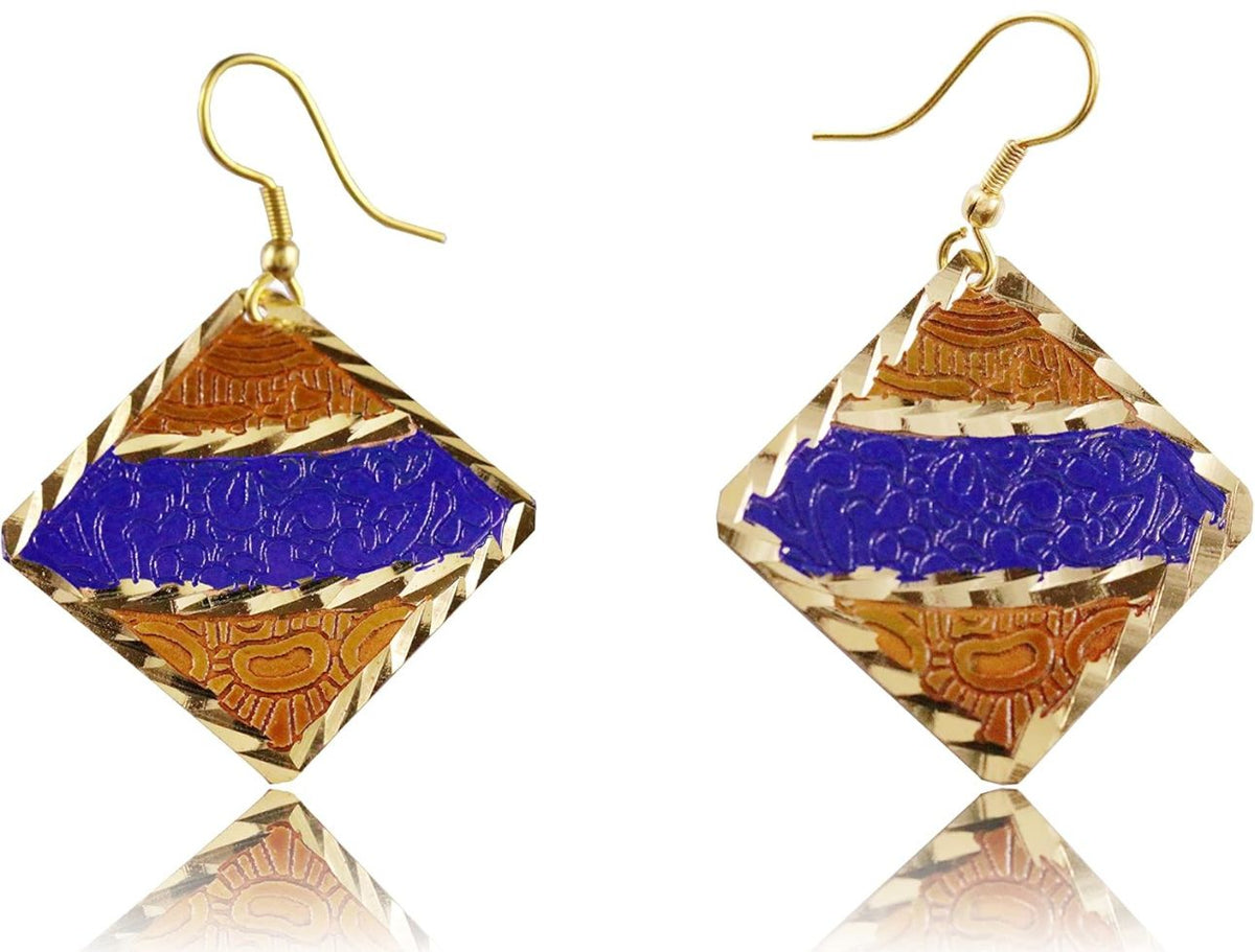 Brass Earrings in Berlin
