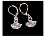 Shape Charming Silver Charm Hoop Earrings in Berlin
