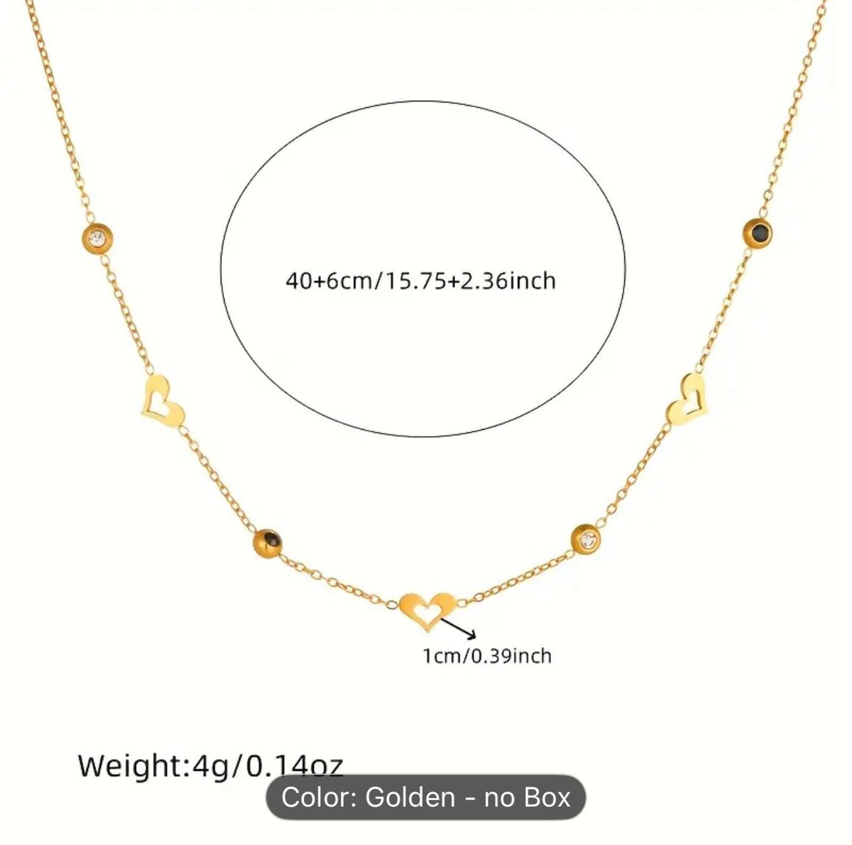 Premium Stainless Steel Heart Necklace in Berlin