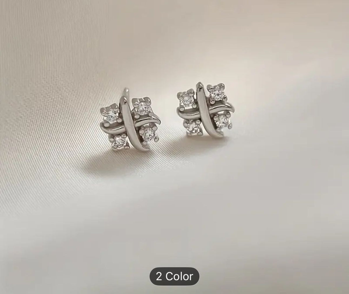 Silver Pretty Stud Earring For Women in Germany