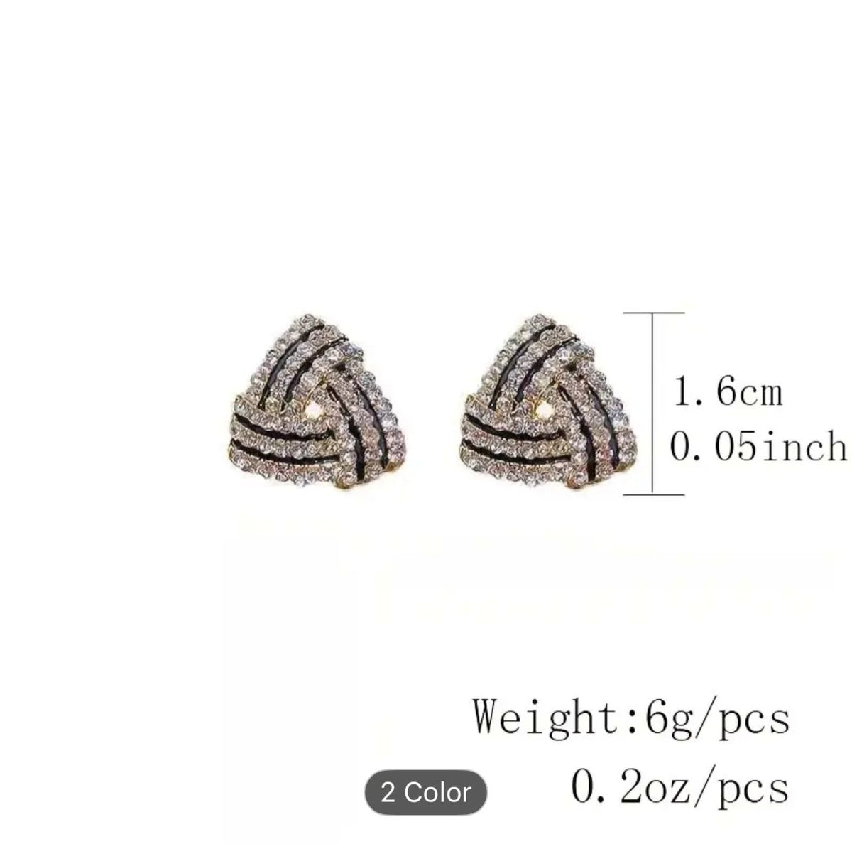 Korean fashion Diamond Stud Earring in Munich