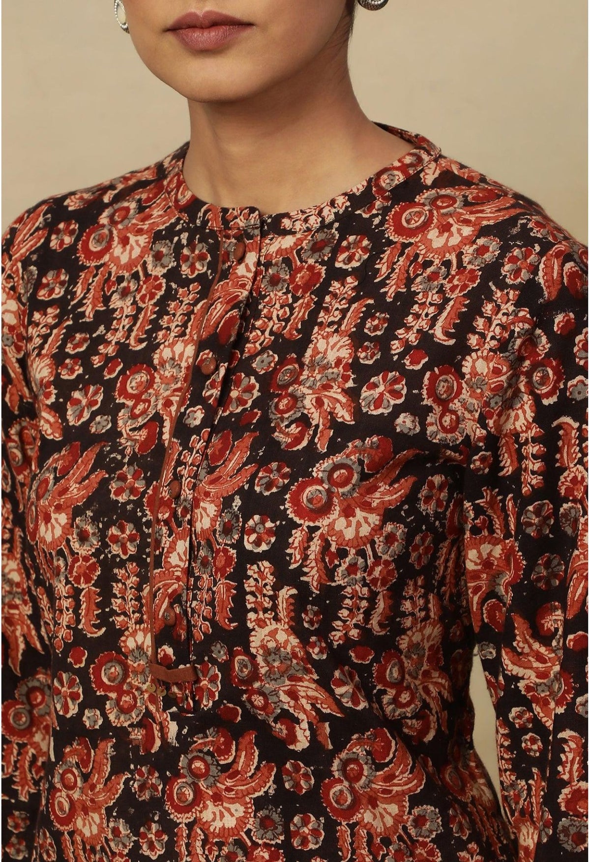 Women Floral Print Straight Kurta in Germany