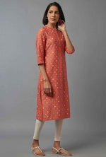 Orange Printed kurta in Berlin