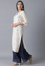 Ecru Straight kurta in Germany