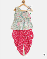 Girls Festive & Party Dhoti & Kurta Set in Munich