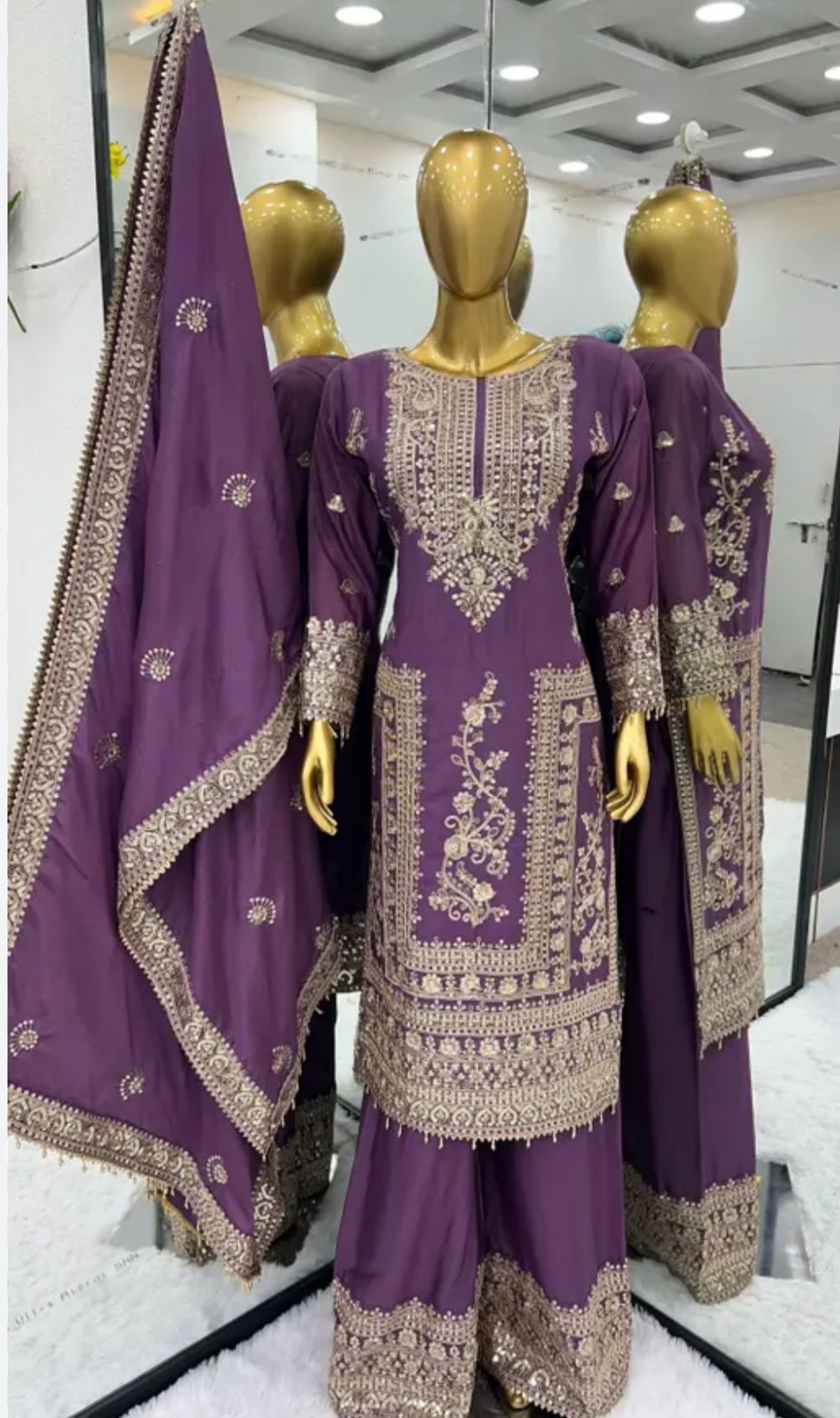Embroidred Designer Kurta set in Berlin