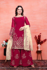 Heavy Faux Georgette With Embroidery Sequence Work Suits in Munich