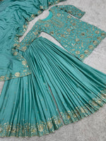 Fancy Heavy Embroidery And Sequence Work Suit in Munich