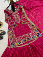 Beautiful Pink Suit Heavy Chinon work in Germany