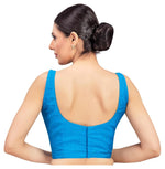 Women's Readymade Art Silk Sleeveless Saree Blouse in Munich