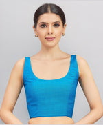 Women's Readymade Art Silk Sleeveless Saree Blouse in Munich