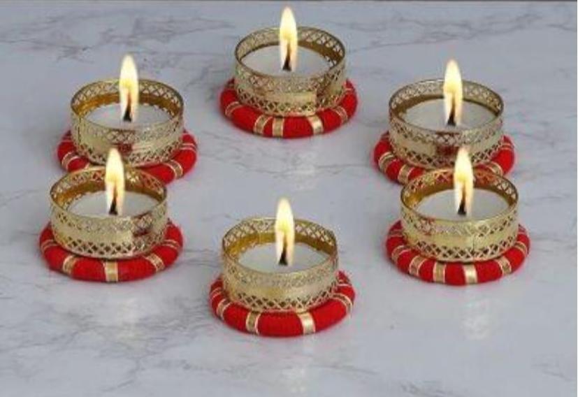 Round Shape Tea Light Holder Decoration Items in Munich