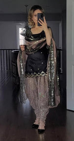 WOMEN'S Georgette Stitched Dhoti and Kurta in Germany