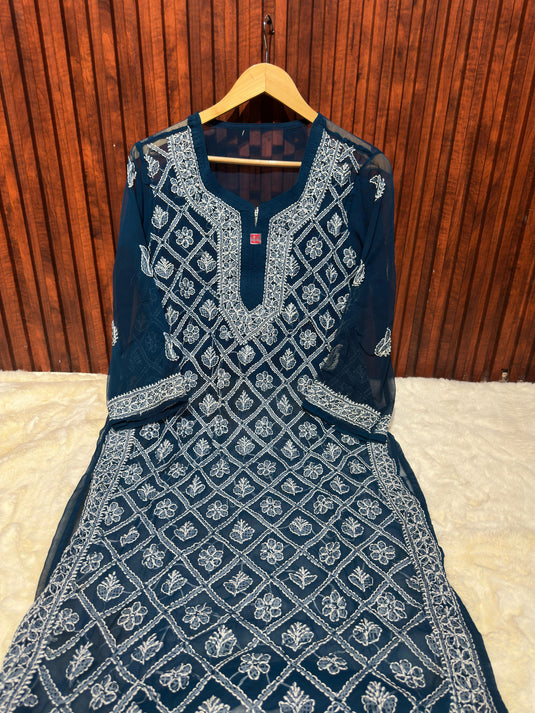 Unique Georgette Ethnic Kurti in Germany