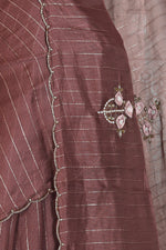 Embroidered Chiffon Saree in Berlin