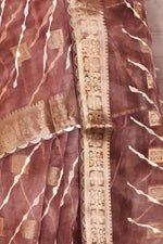 Beautiful Chanderi Silk Saree with stitched blouse in Germany