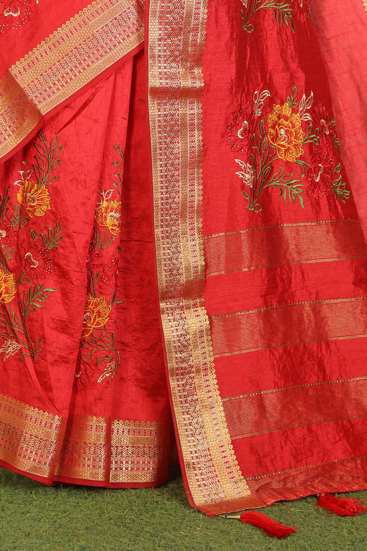 Chanderi Silk Saree in Germany