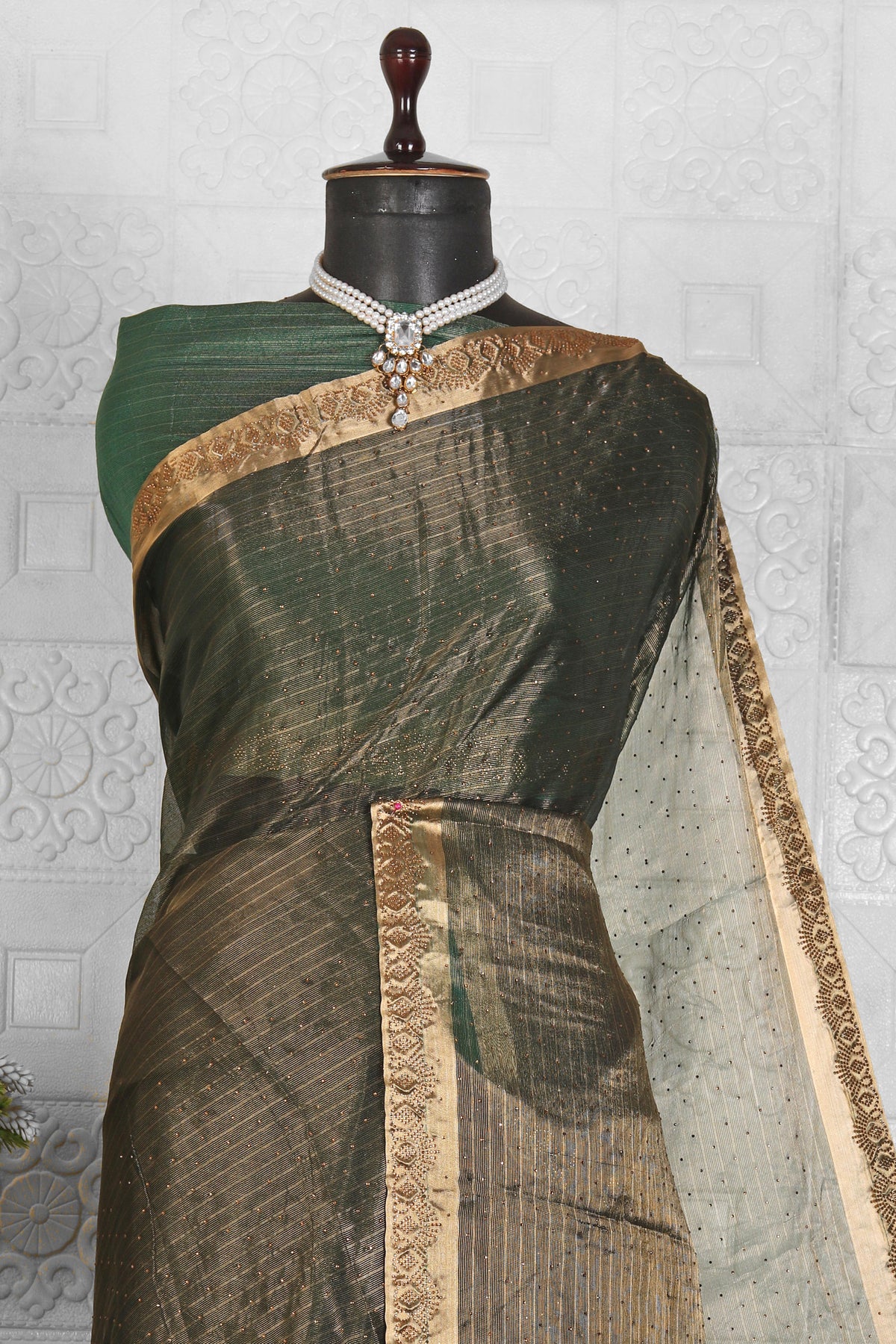 Chanderi Silk Saree in Germany