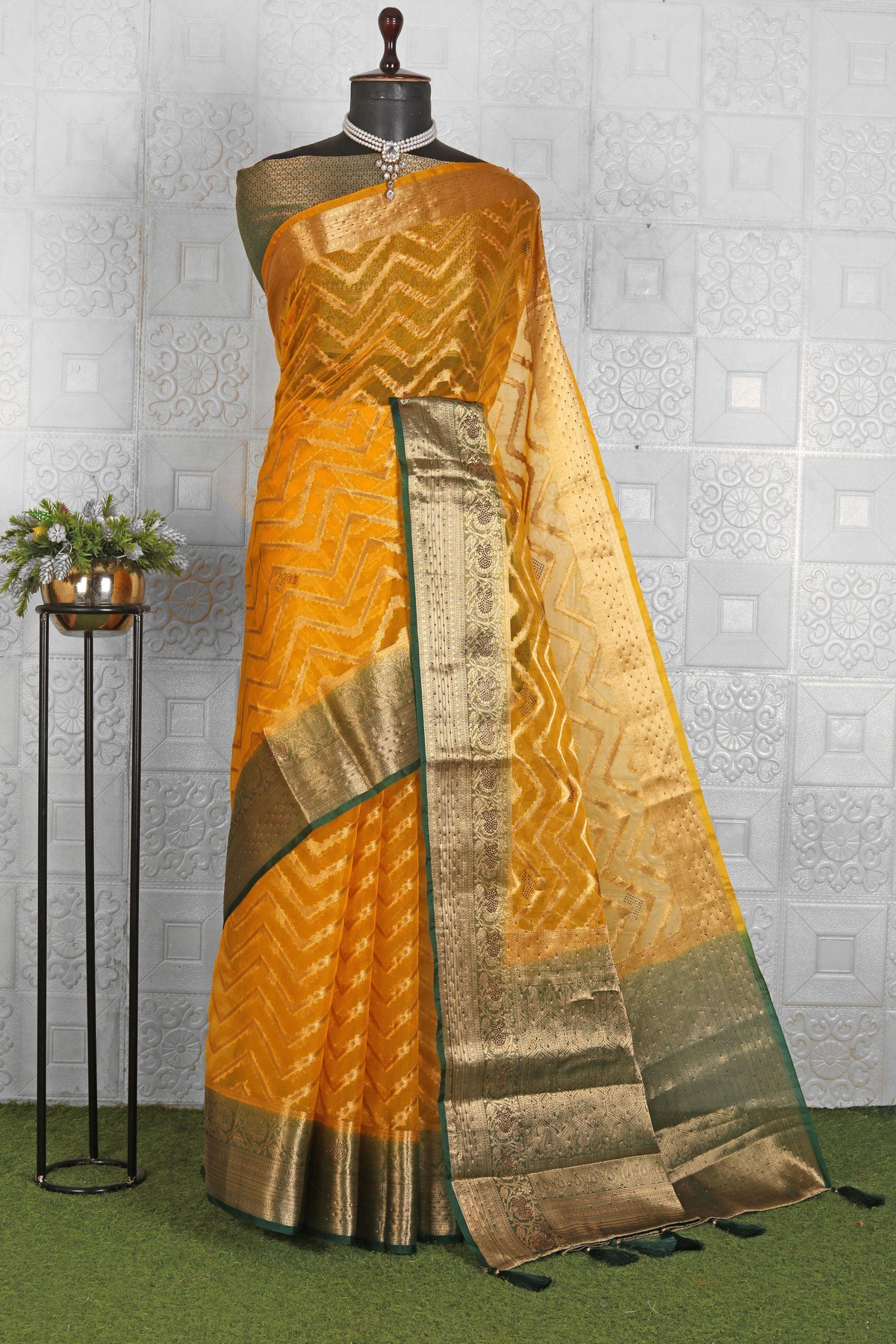 Beautiful Chanderi Silk Saree in Munich