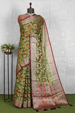 Chanderi Silk Saree in Germany