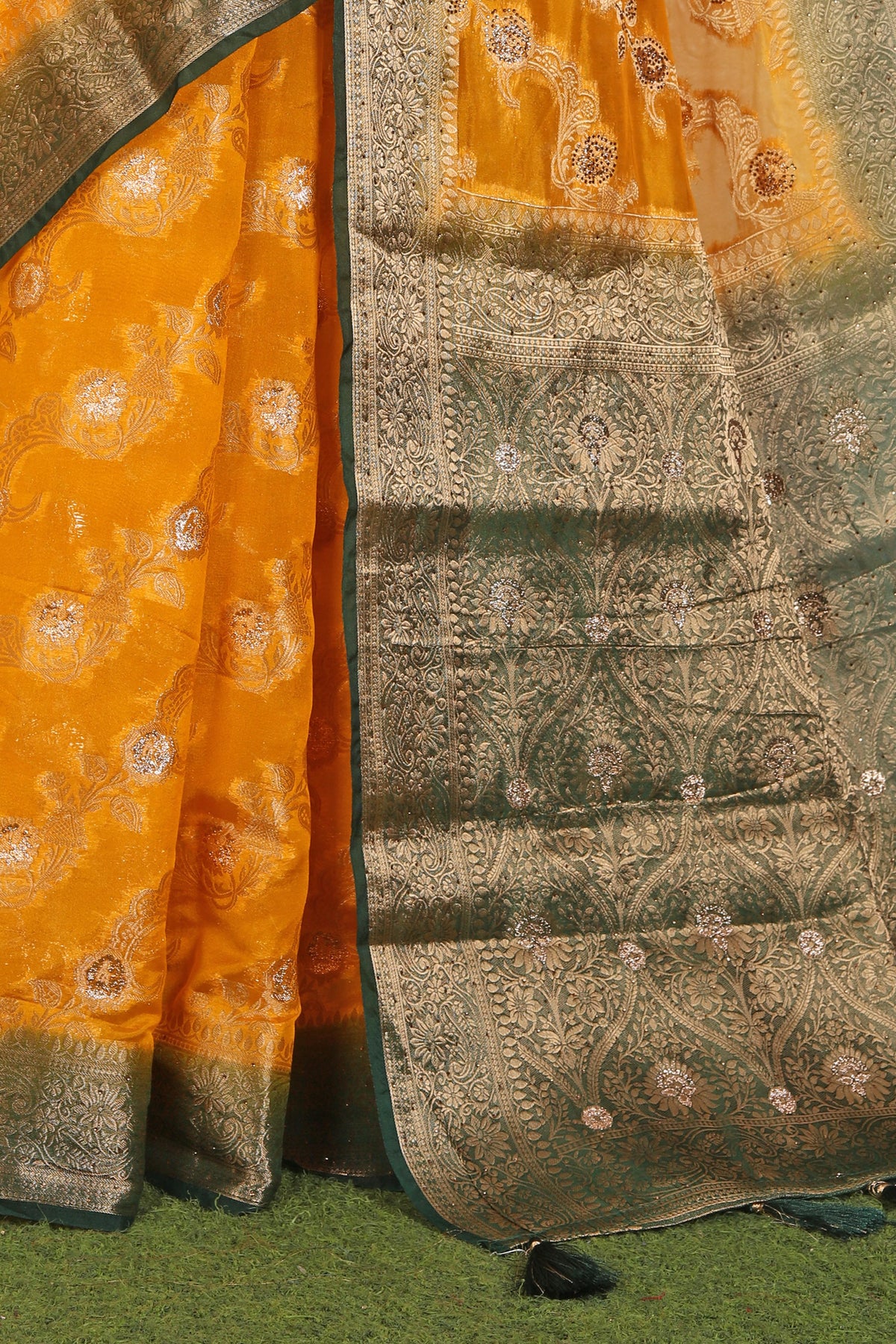 Chanderi Silk Saree in Germany