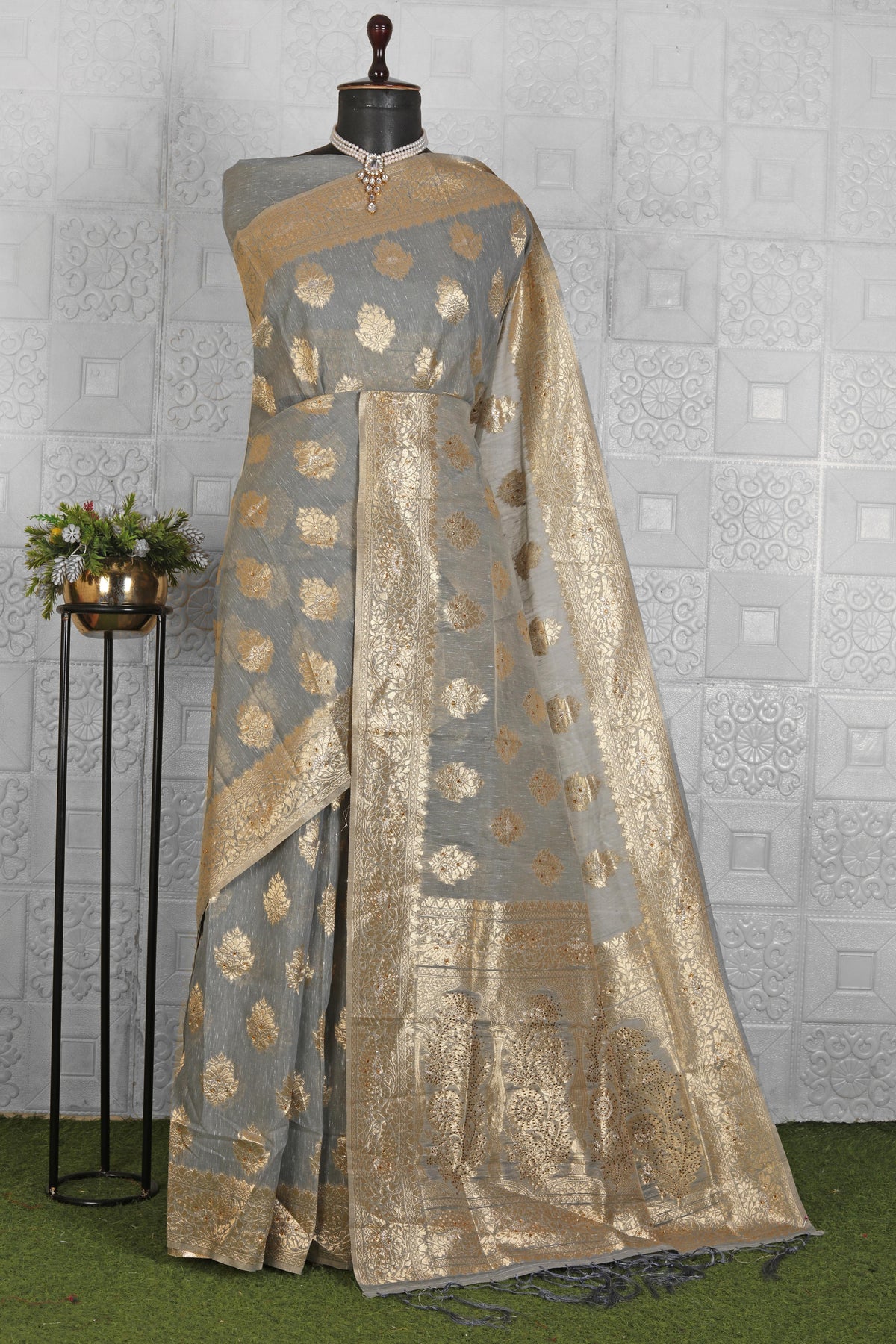 Beautiful Chanderi Silk Saree in Berlin