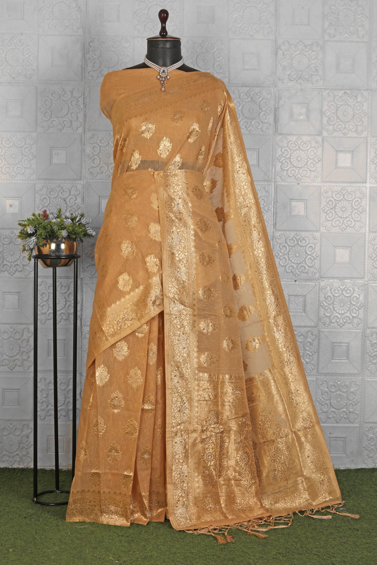 Beautiful Chanderi Silk Saree in Berlin
