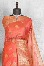Chanderi Silk Saree in Germany