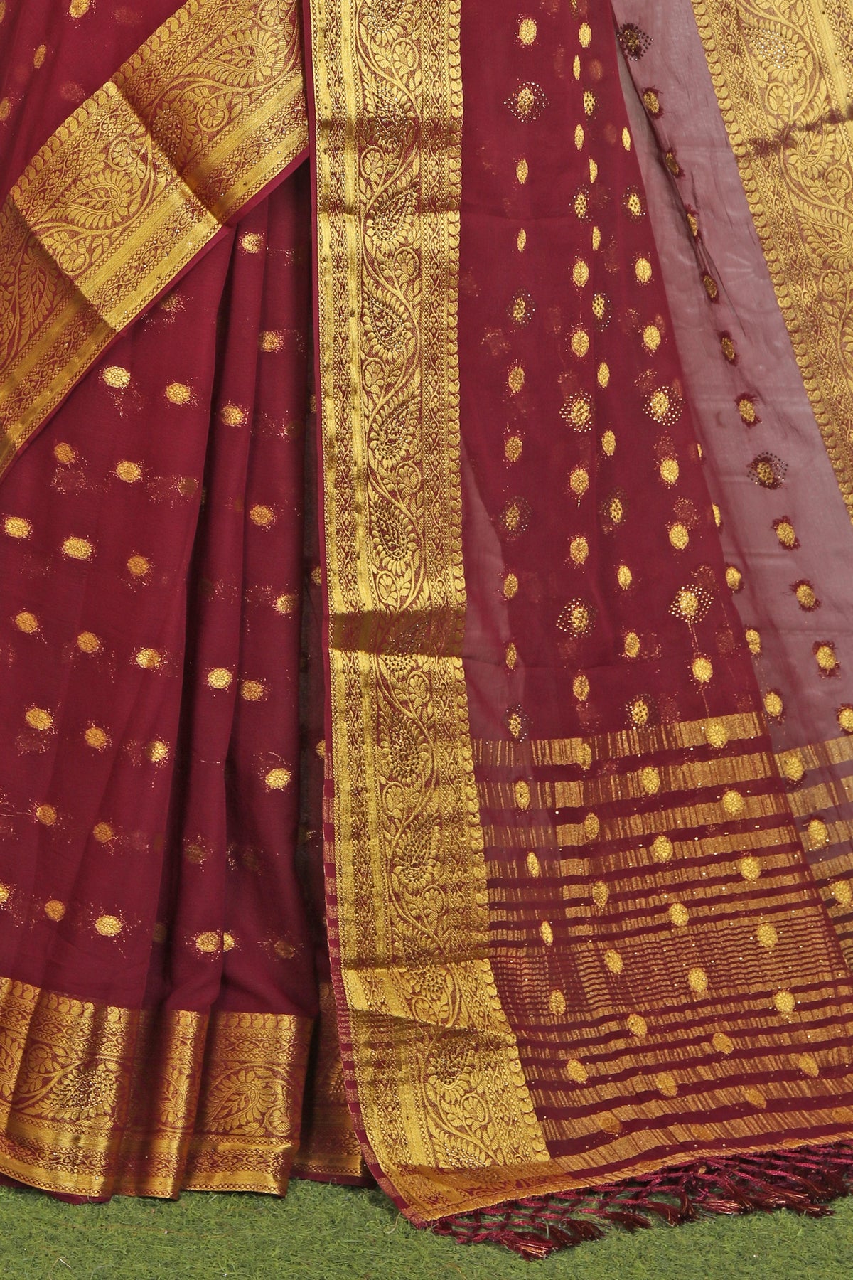 Chanderi Silk Saree in Germany