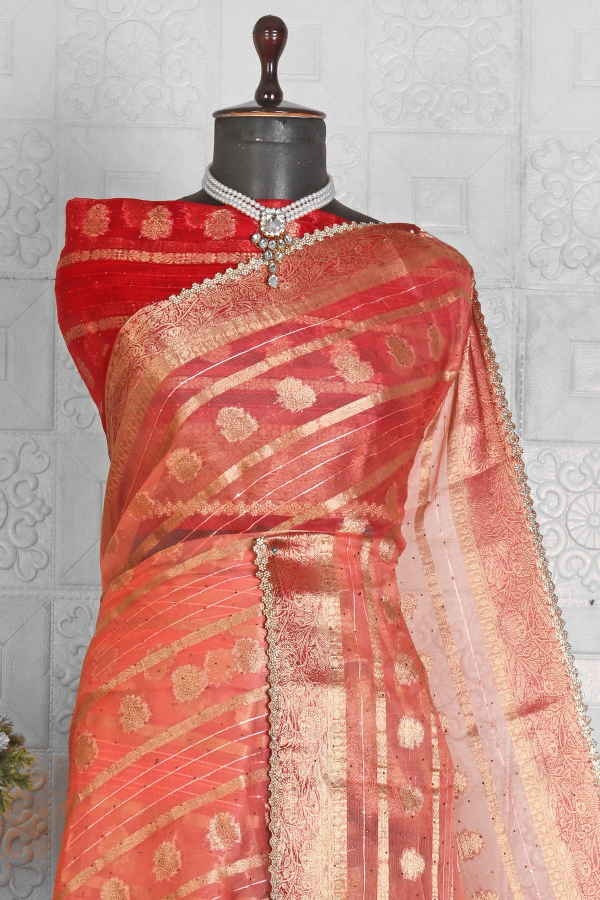 Chanderi Silk Saree in Germany