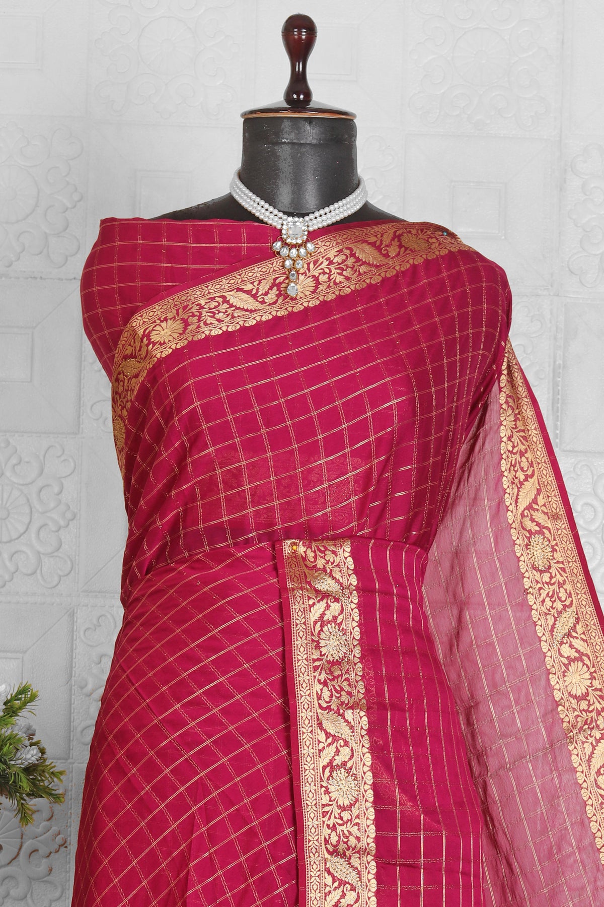 Beautiful Chanderi Silk Saree in Munich