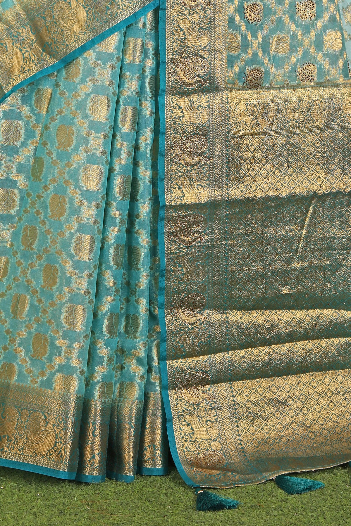 Chanderi Silk Saree in Germany