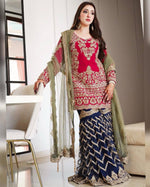 Party Wear Look Top-Plazzo and Dupatta in Germany