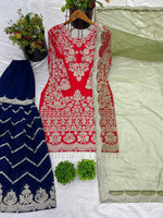 Party Wear Look Top-Plazzo and Dupatta in Germany