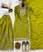 Pure Heavy Chinnon Silk stitched Suit in Munich